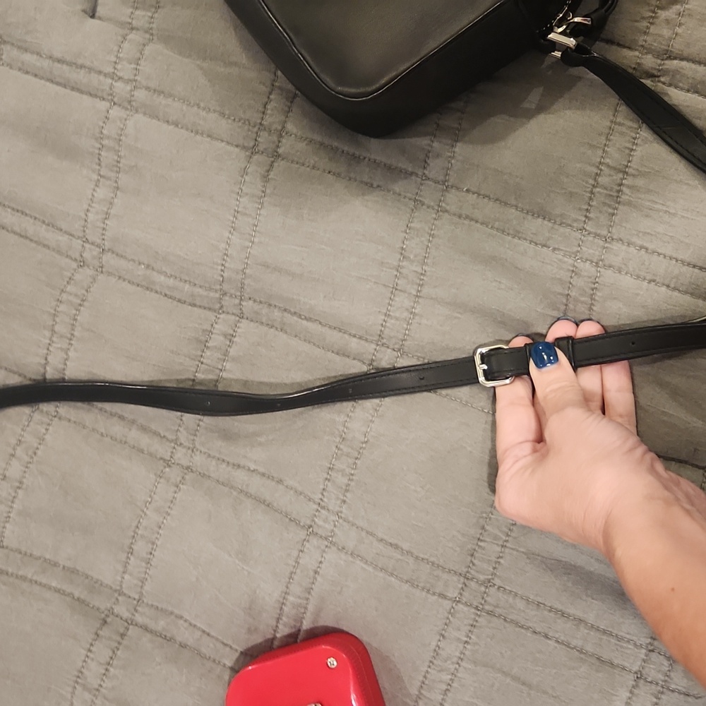 DKNY Black Crossbody Camera Style Bag - Picture 10 of 12
